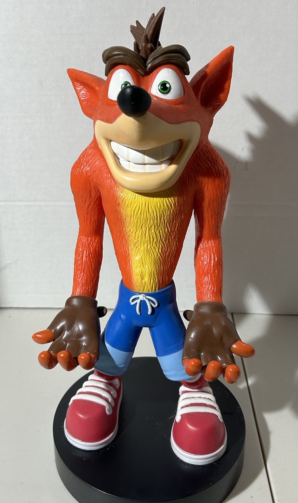 12.5” XL Crash Bandicoot Cable Guys Phone & Controller Holder