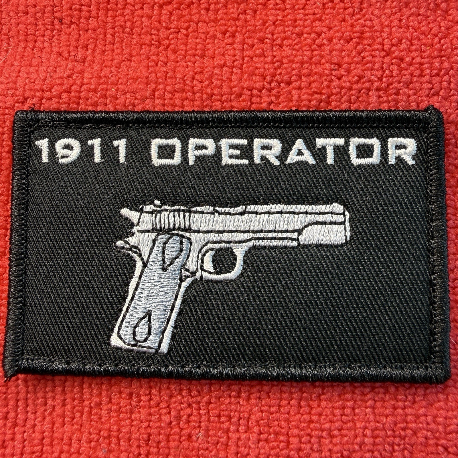 1911 Operator Morale Hook Loop Patch .45acp Armory Wilson Wesson Bear US Daly