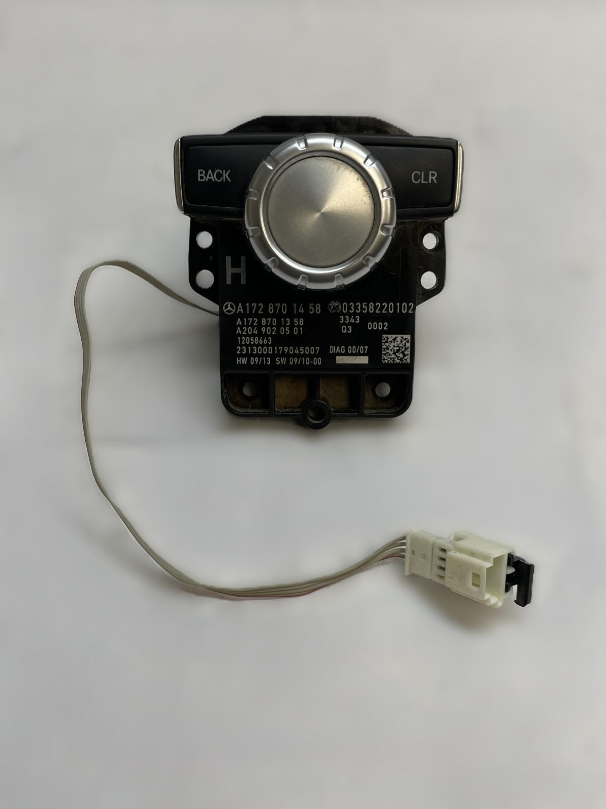 2014 MERCEDES CLS-CLASS Command APS Controller OEM A1728701458 Navigation Knob