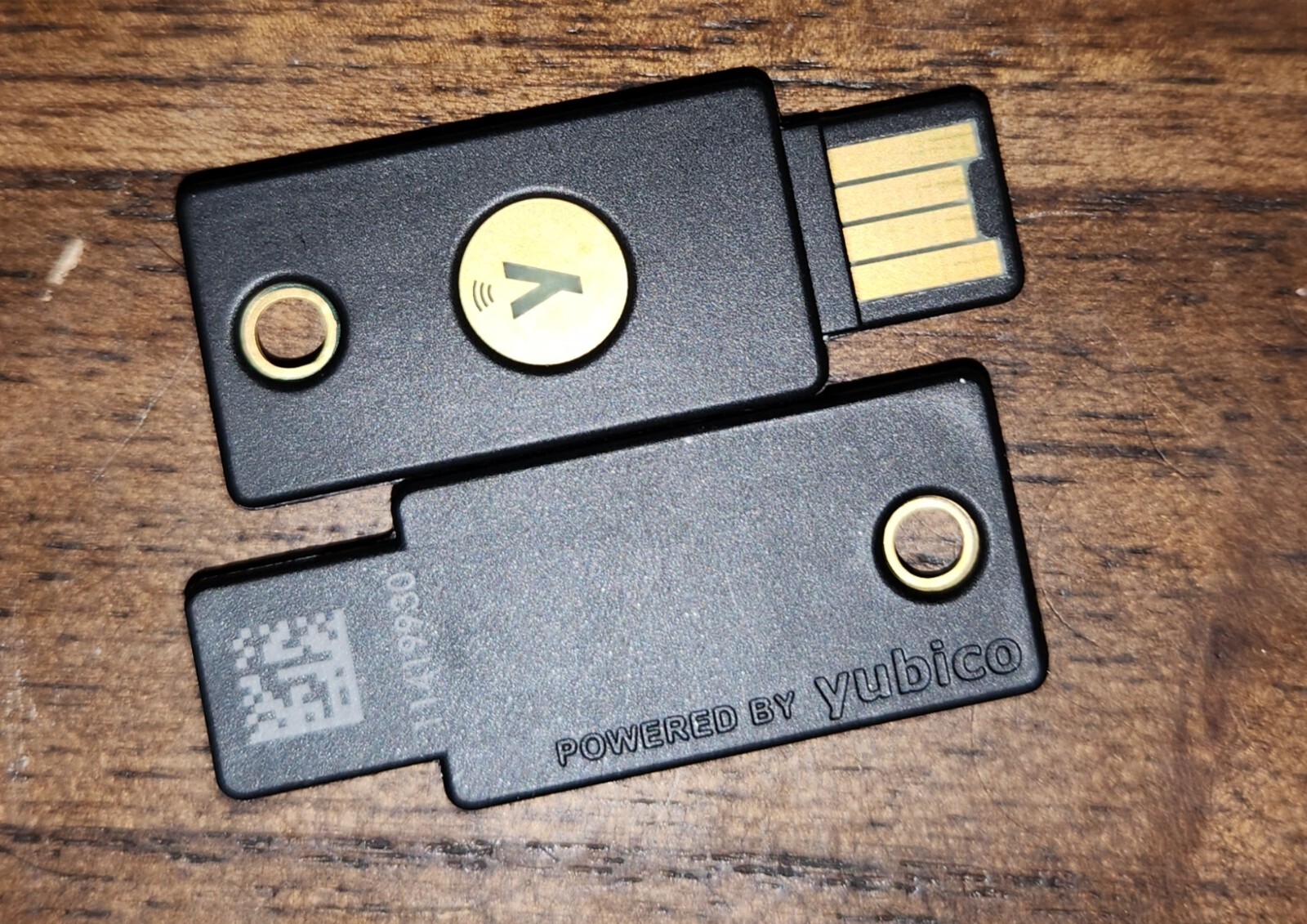 5 Yubikey Yubico Security Key NFC Type USB-A 2FA FIDO Used Multipack