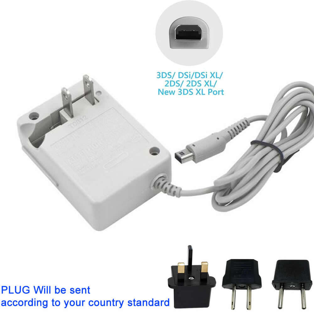 Charger Adapter Power Supply For Nintendo 3DS, 3DS XL, 2DS, 2DS XL, DSi, DSi XL