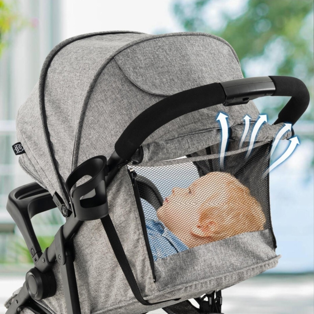 Baby Jogging Stroller With Adjustable Canopy
