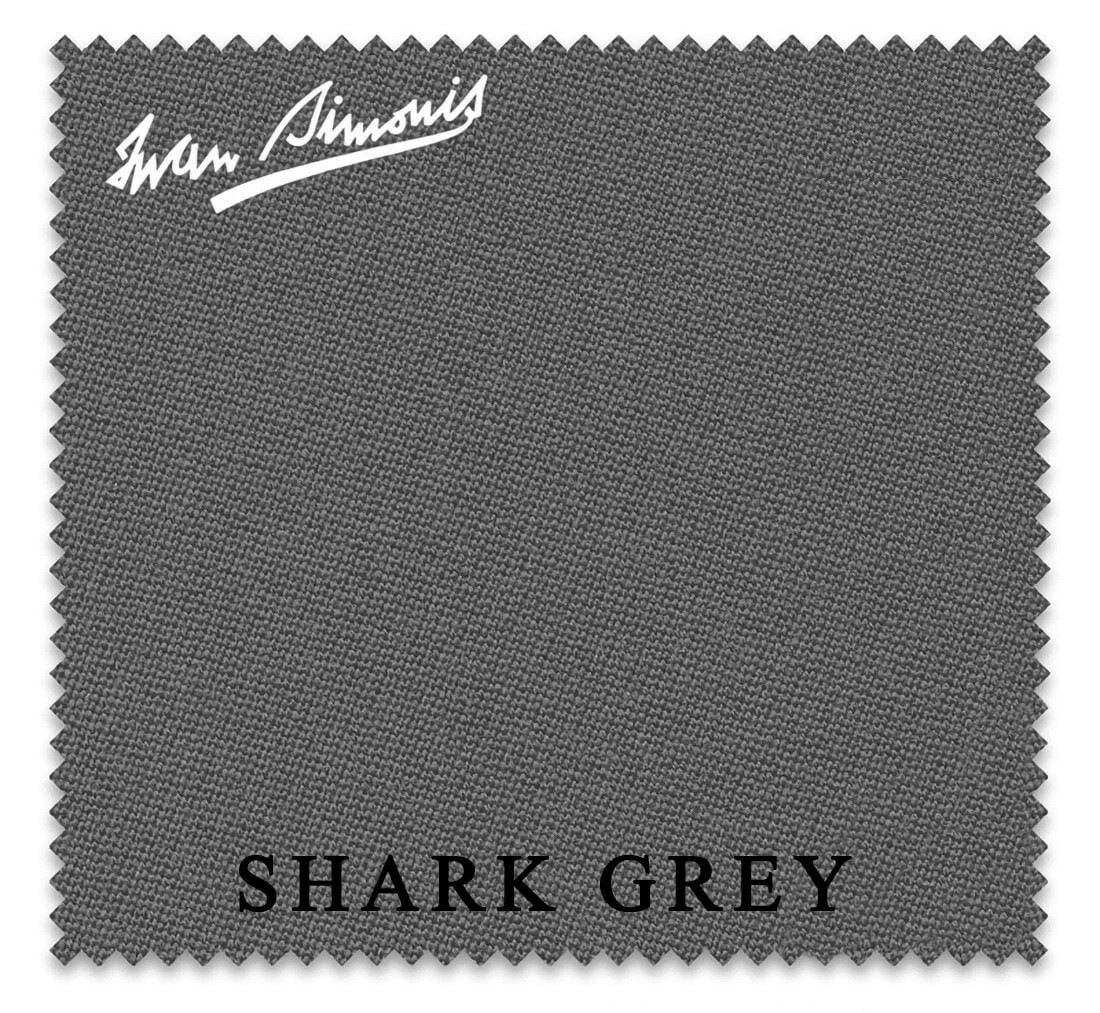 7ft Bed & Rails Simonis 860HR Pool Table Cloth Shark Grey AUTHORIZED DEALER