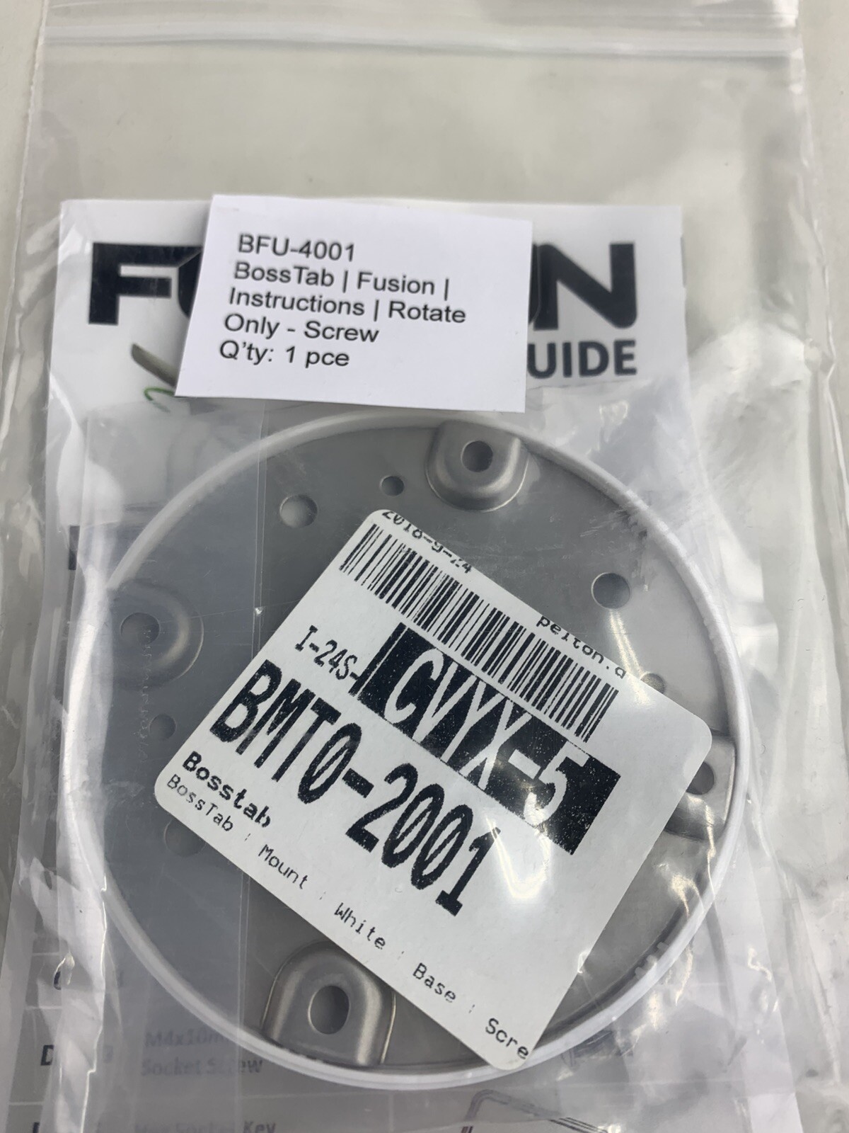 BossTab BFU-4001 Base and Screws