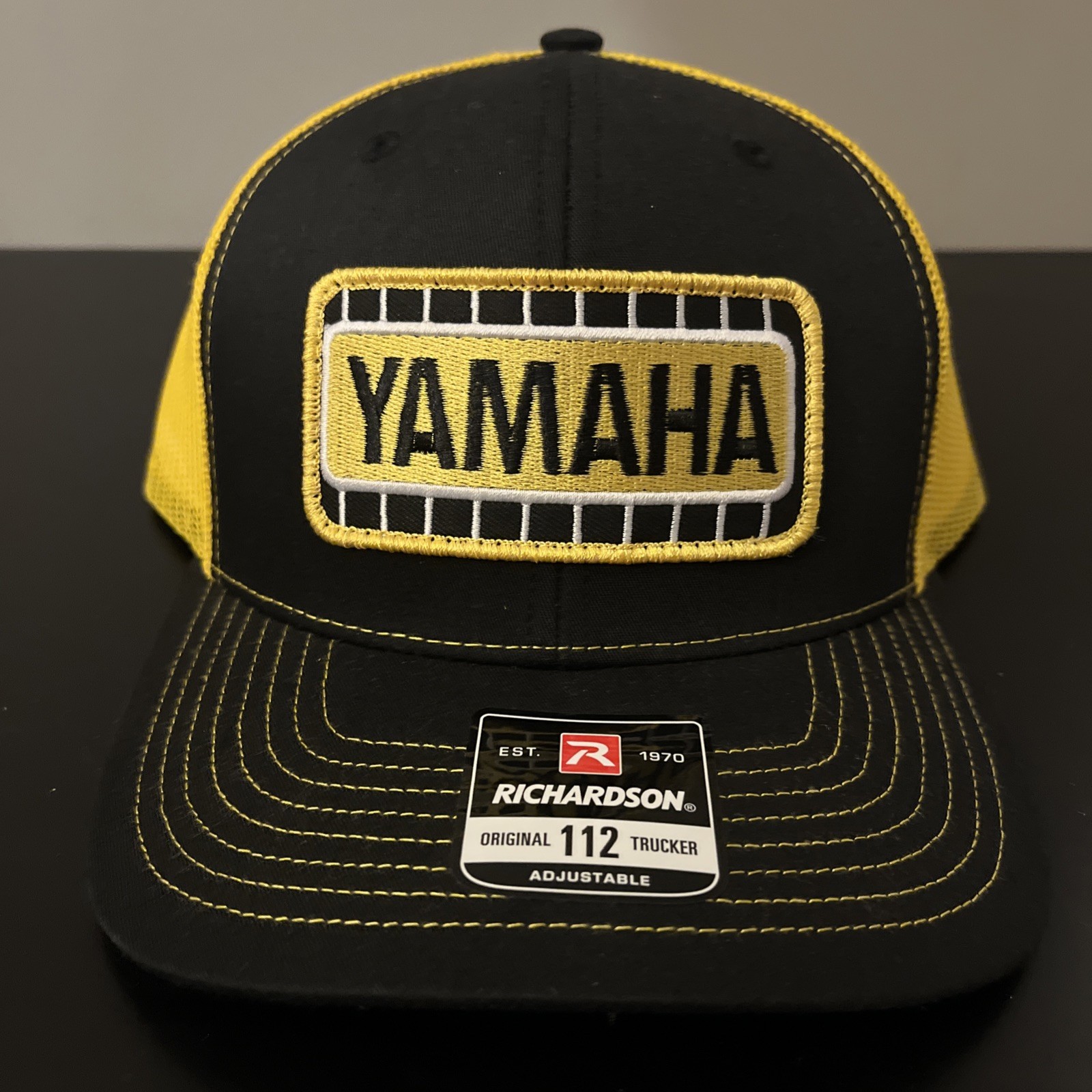 Yamaha Motorcycle Motocross 4-Wheeler Trucker Richardson 112 Cap Vintage Style