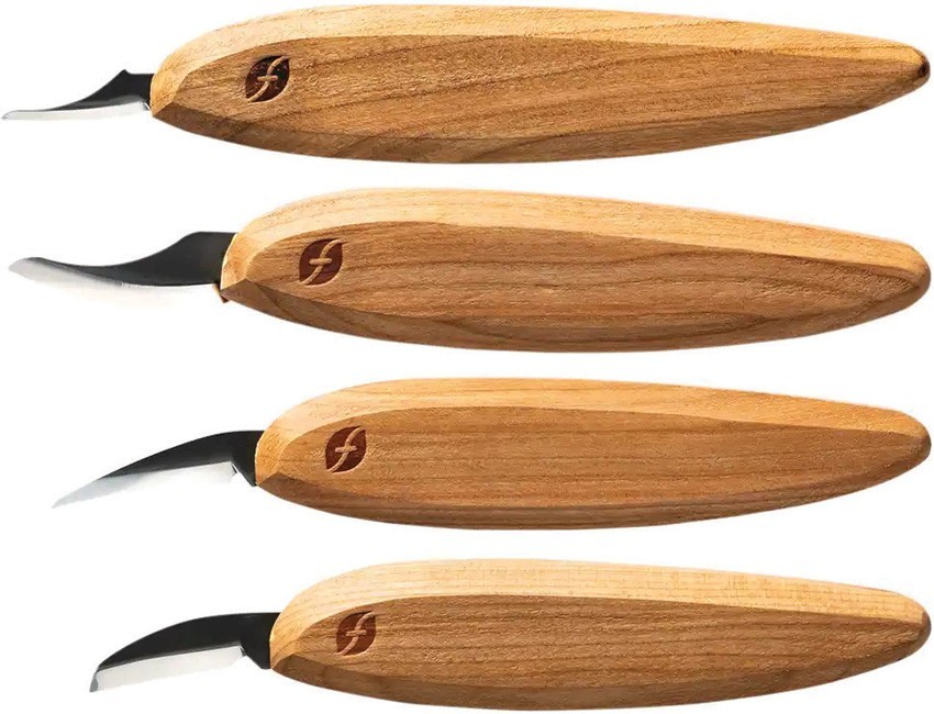 Flexcut PREMIUM 4 PC CARVING SET W/ROLL