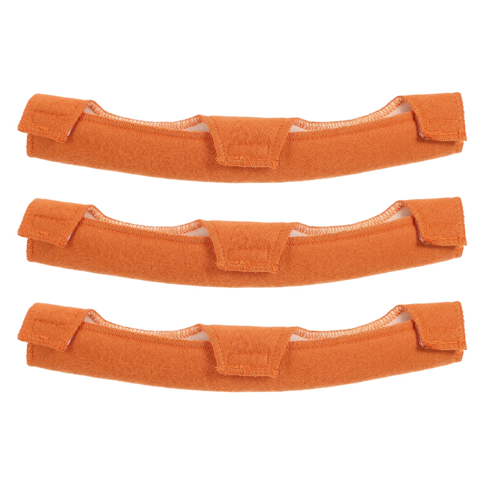 Hard Hat Sweatband, (Orange, 3 Pcs) Sweatproof Cotton Hard Hat Liner