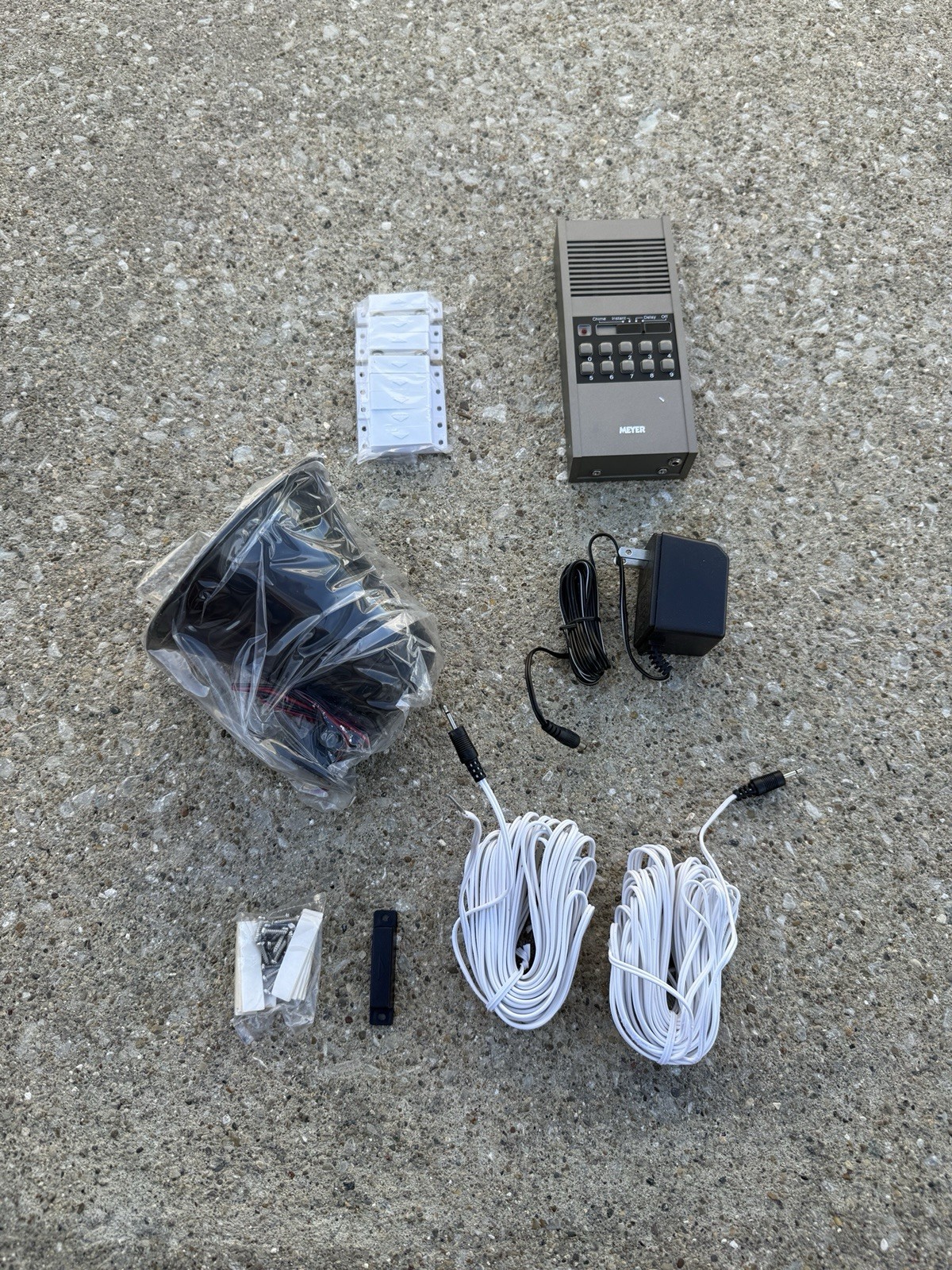Meyer Compact Alarm System, Residential or Commercial, Keypad & Speaker