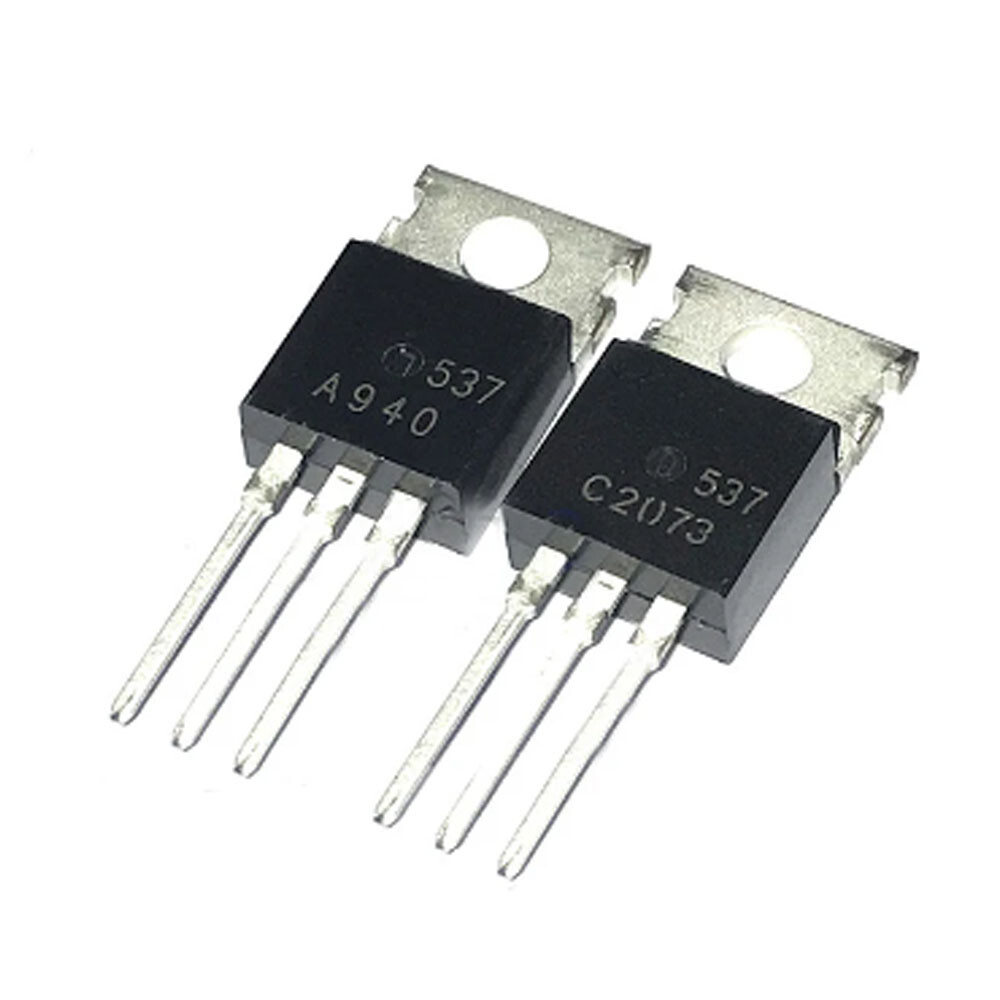 10pcs ~ 200pcs A940 C2073 AMP Output Transistor FSC 2SA940 2SC2073 TO-220 YM