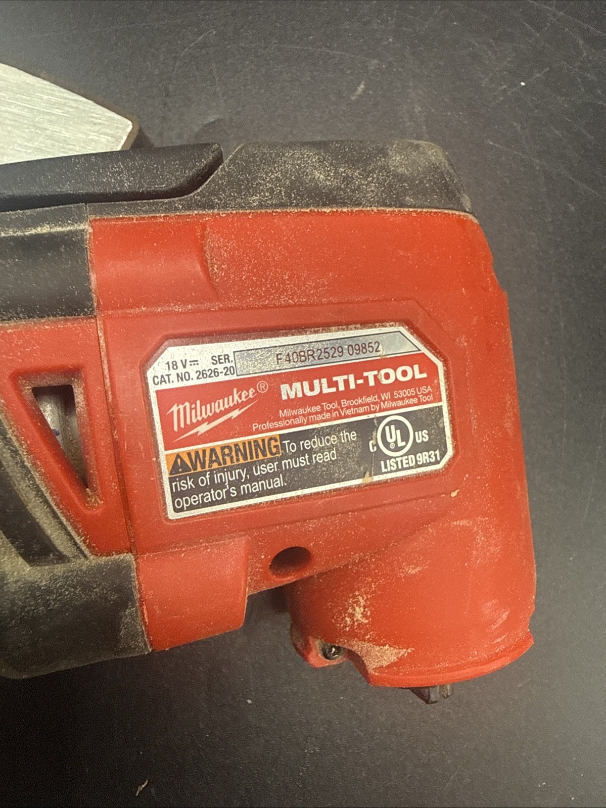Milwaukee M18 18V Lithium-Ion Cordless Oscillating Multi-Tool (Tool-Only)