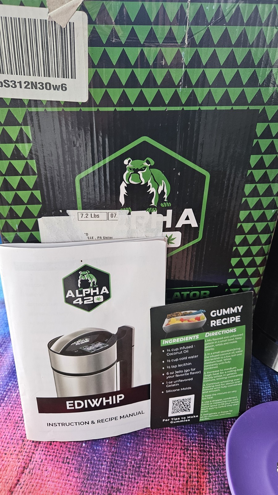 EdiWhip Decarboxylator & Infuser Machine Alpha420life