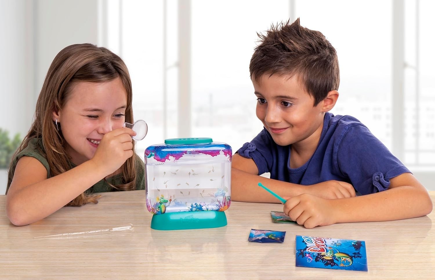 "Animagic Aqua Dragons Hatch 'n' Grow Basic Tank | Build an Aquatic Ecosystem,..