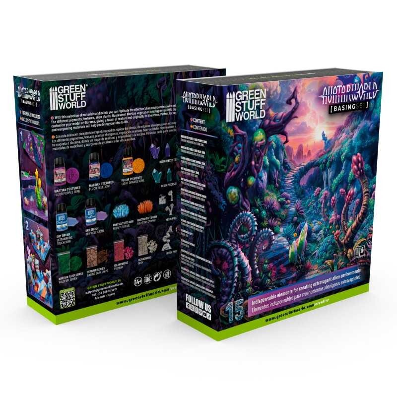 Basing Sets - Avatar World - Wargames Alien Space Miniature Diorama