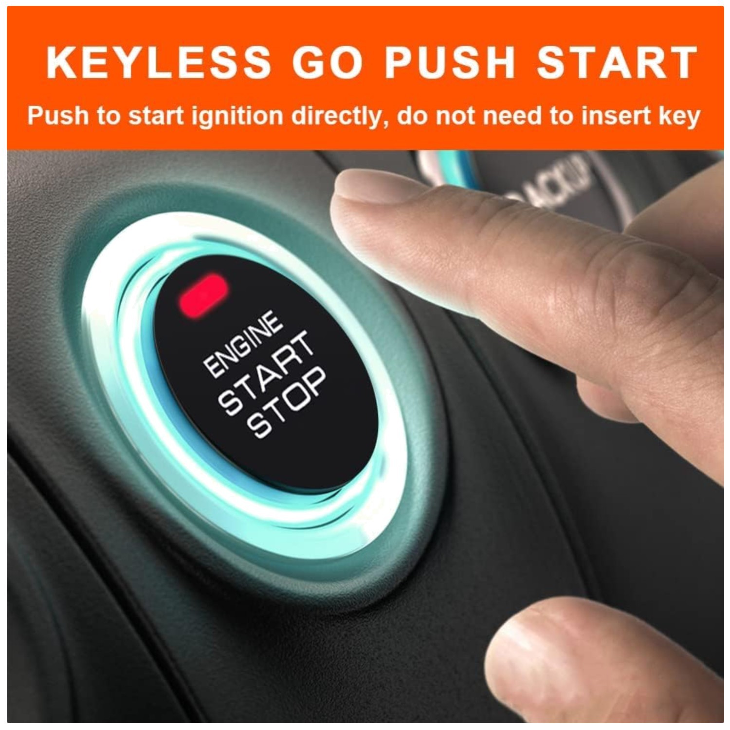 Push to Start Car Alarm System Kit