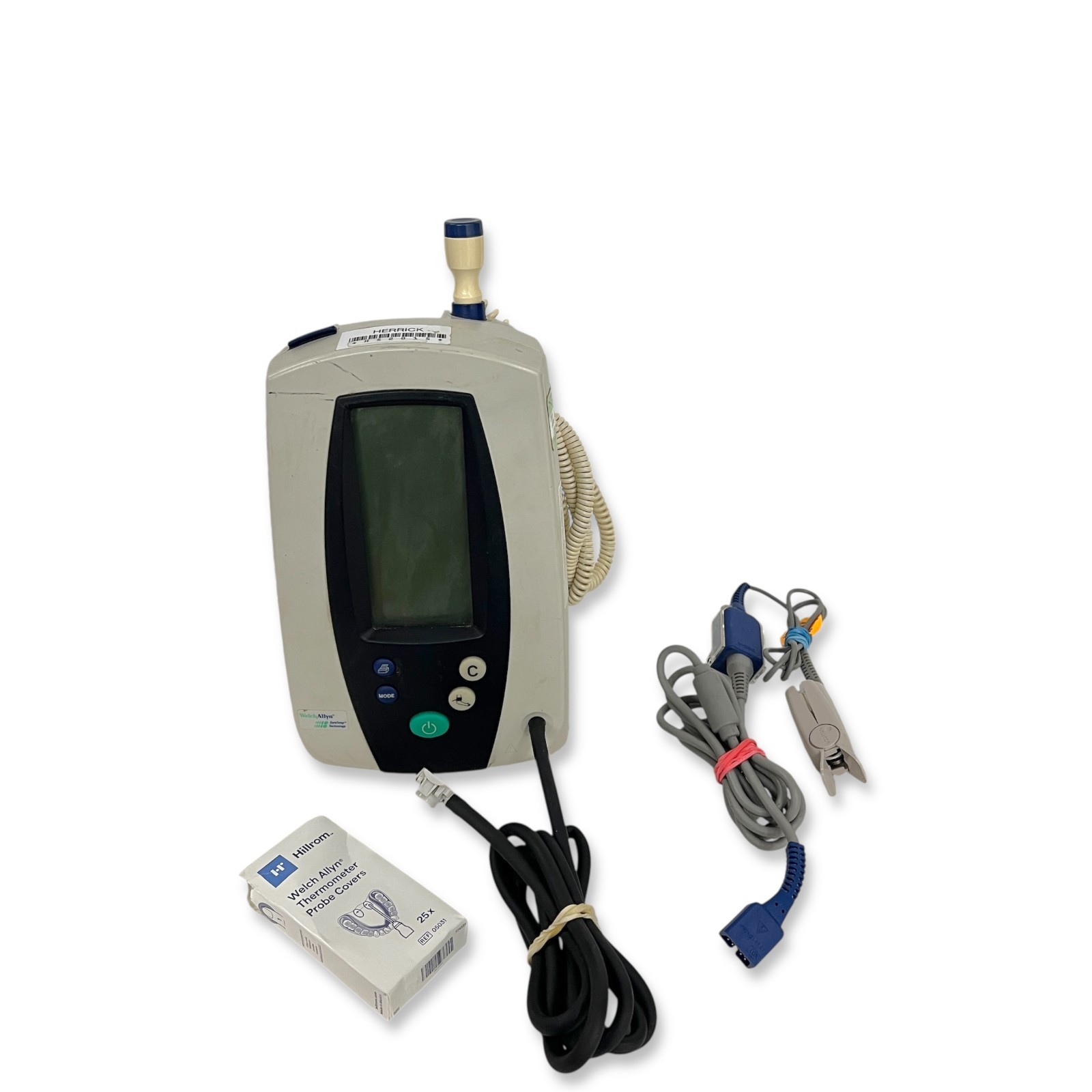Welch Allyn 420 Series Spot Vital Signs Monitor with Probes and Covers