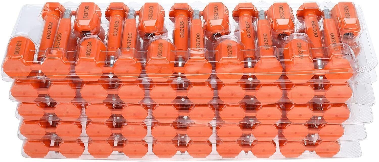 100Pcs Bolt Seals High Security for Containers Shipping Container Locks