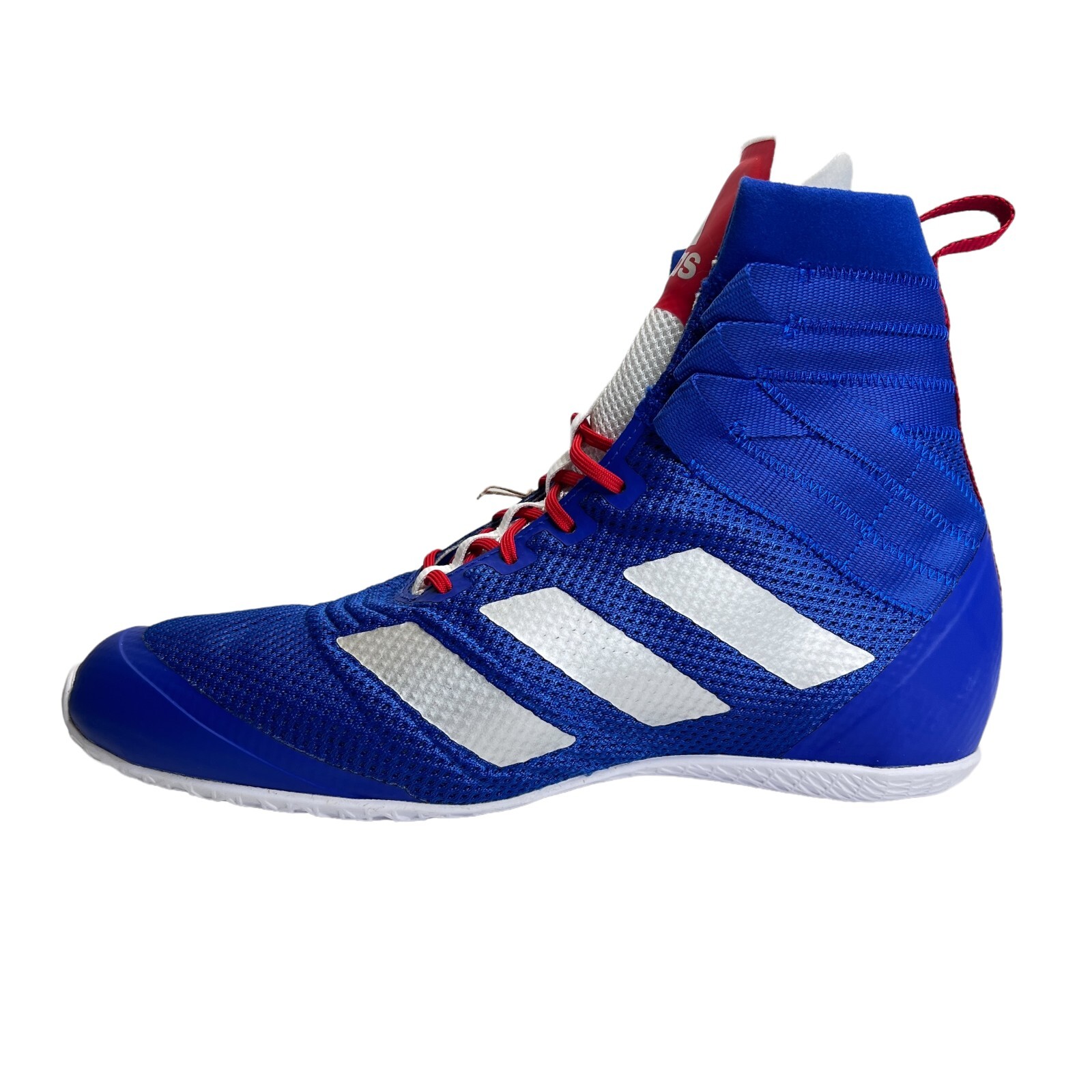 adidas Men's Speedex 18 Royal Blue Silver Metallic Boxing MMA Shoe FZ5308 Size 8