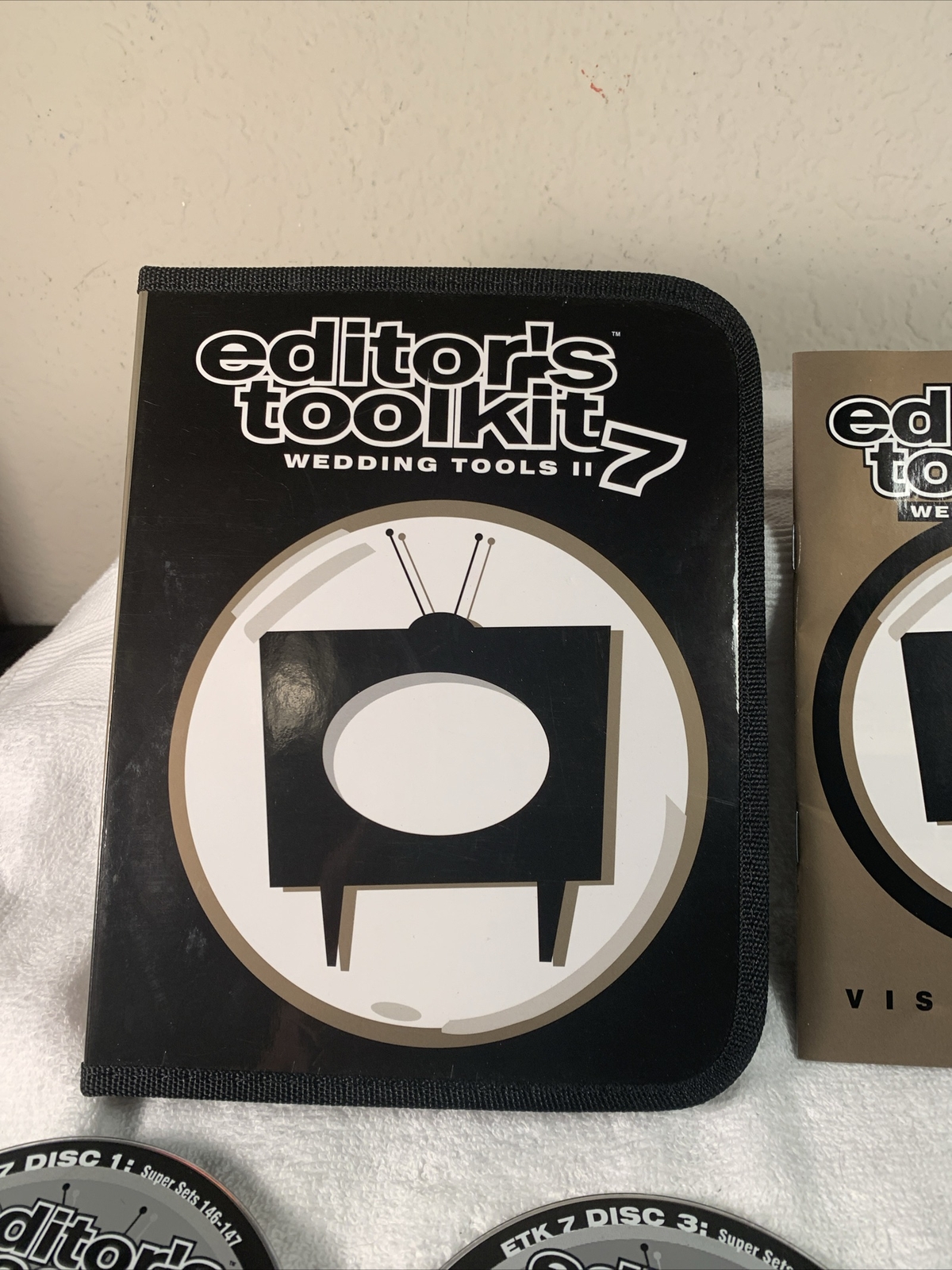 Digital Juice Editors Toolkit 7 Wedding Tools Rare 8 DVD Disc Boxset Disc Mint