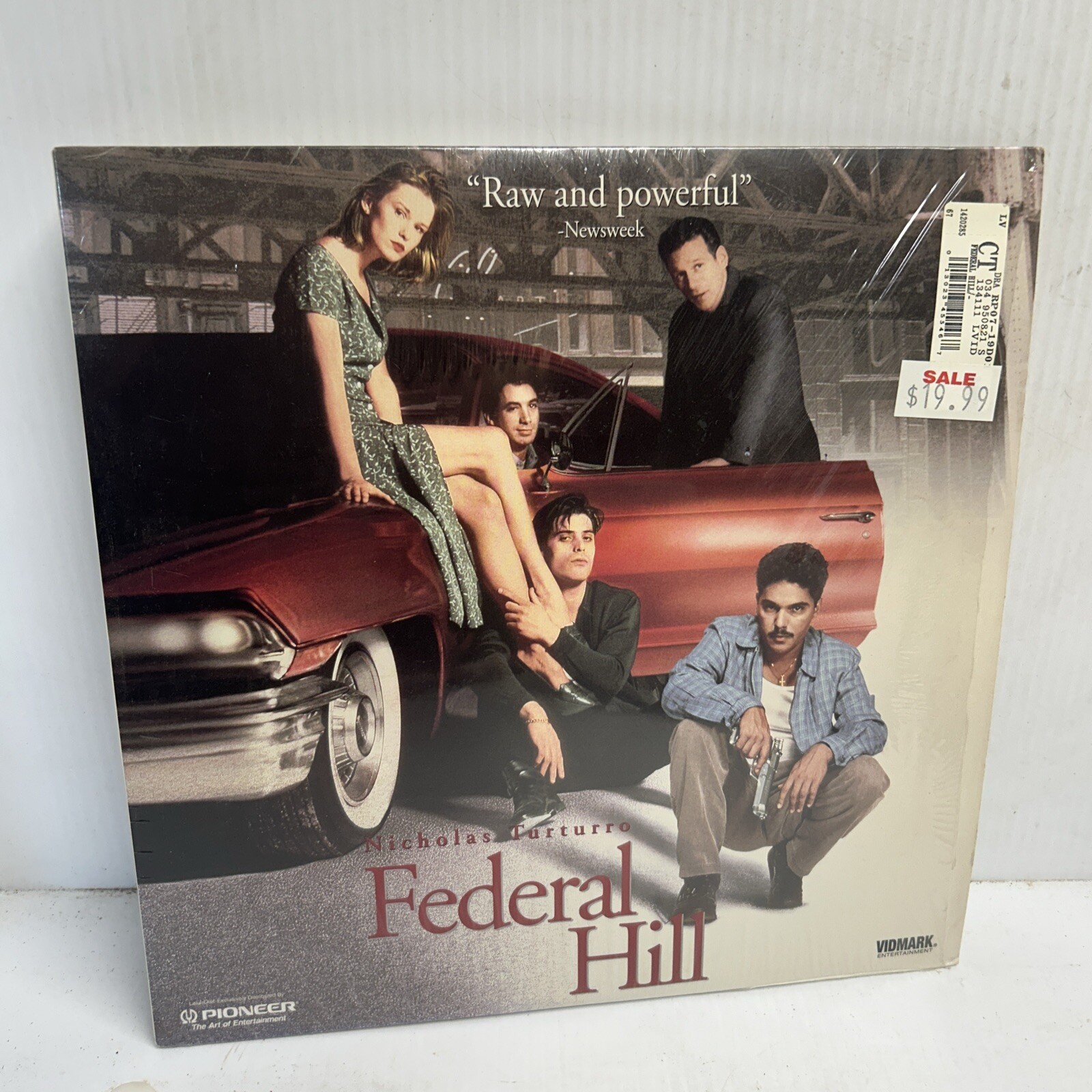 Federal Hill 1994 Widescreen LaserDisc Nicholas Turturro Anthony DeSando
