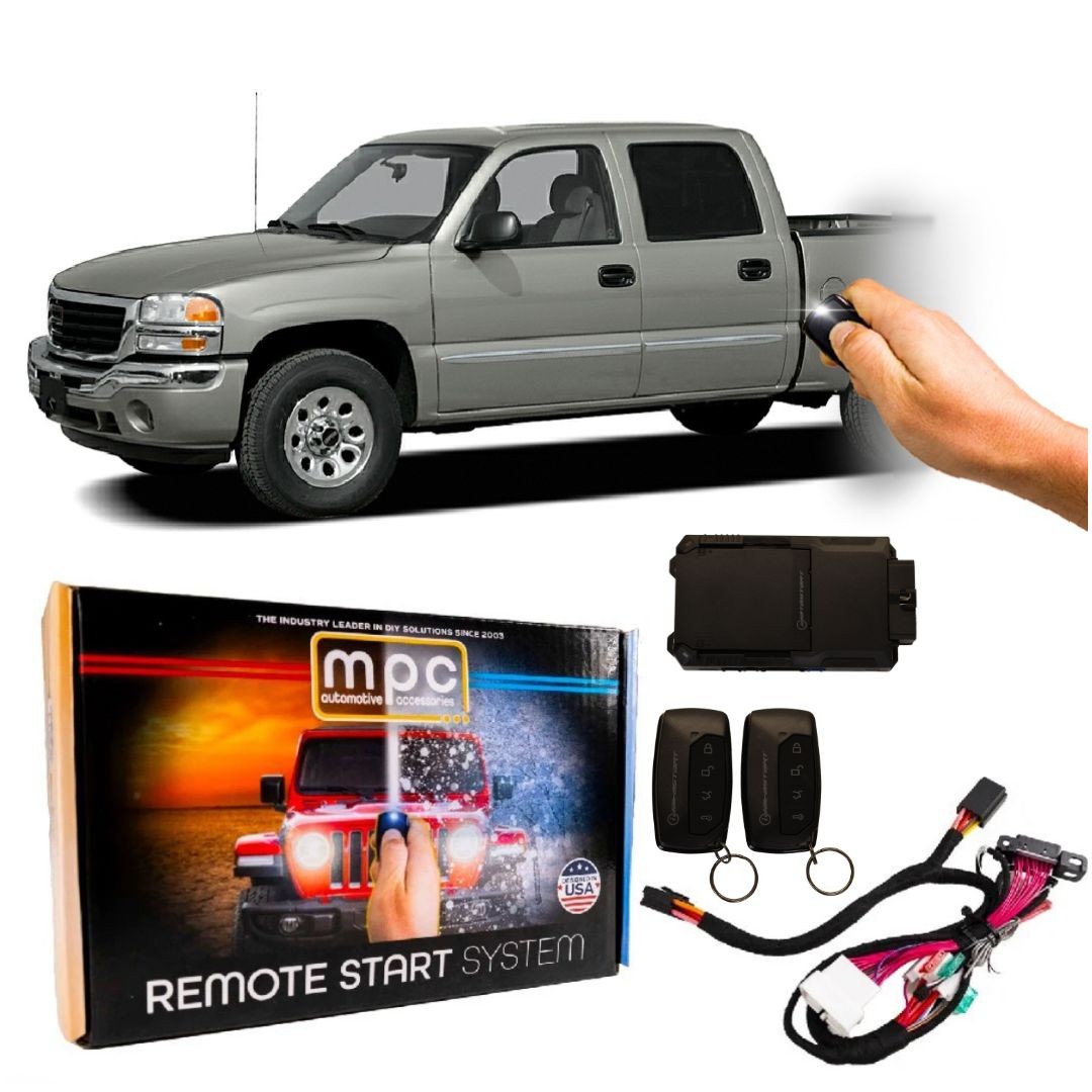 Remote Start Keyless Entry Kit For 2003-2006 GMC Sierra 1500, 2500, 3500 HD - S