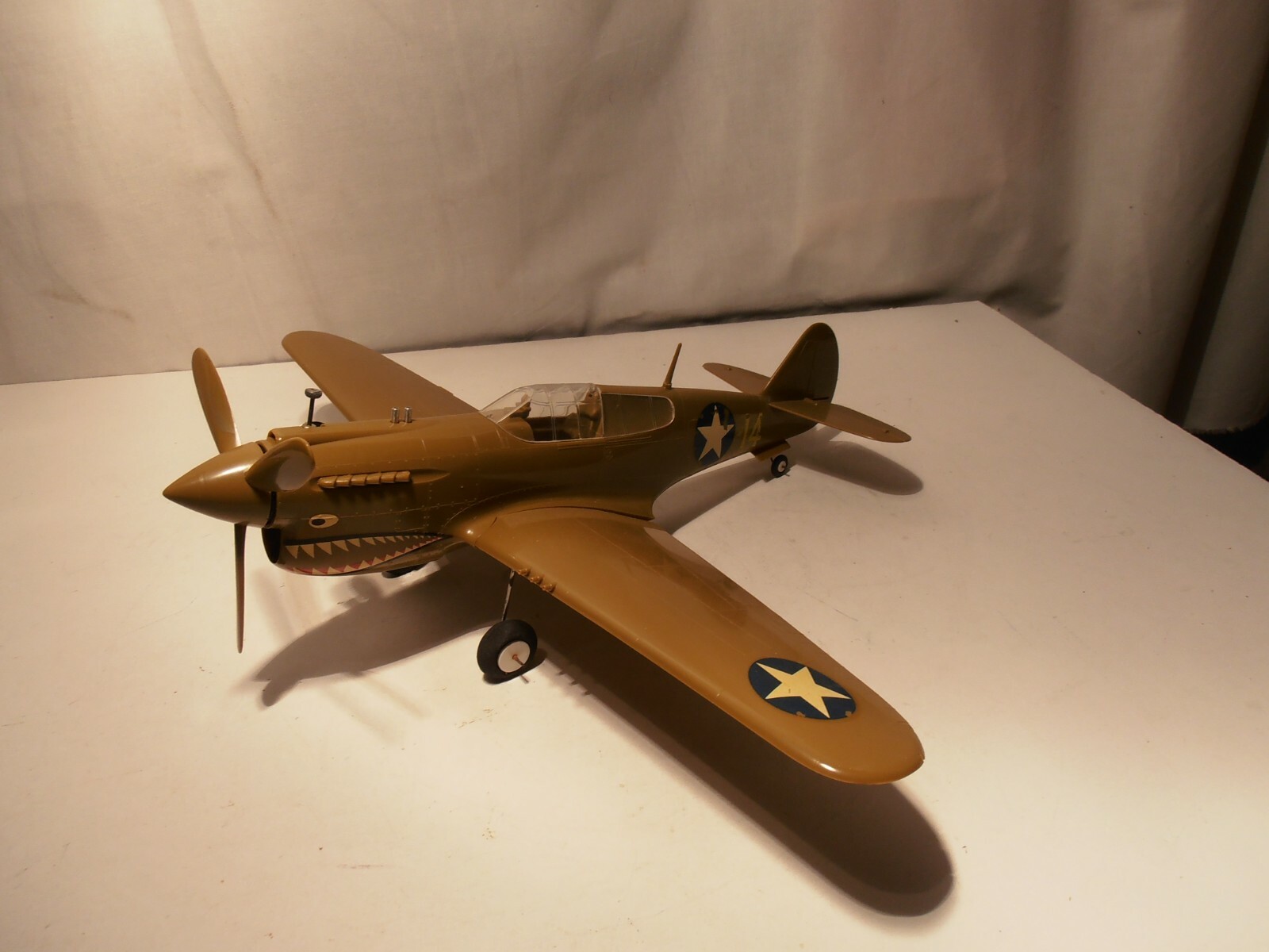 Very Rare Comet Curtiss P-40 Tiger Shark