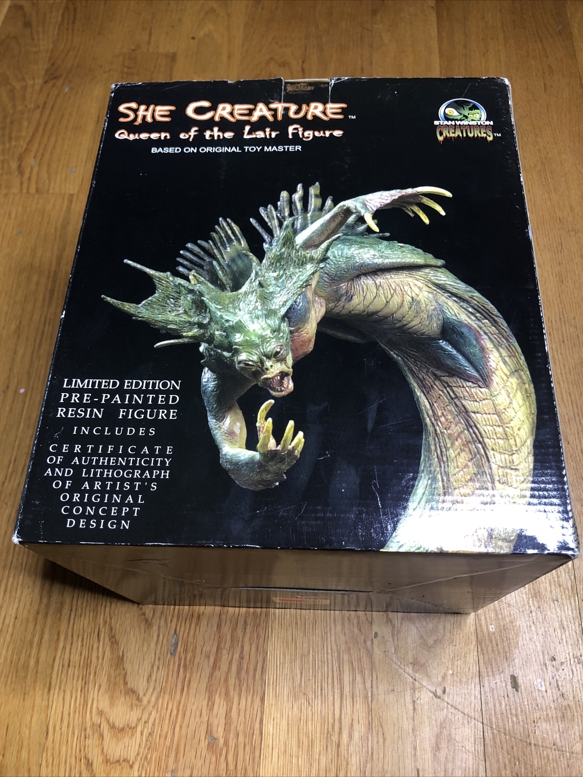 She Creature Queen Of The Lair Resin Statue Figure ~ This Piece Is 773/850 Boxed