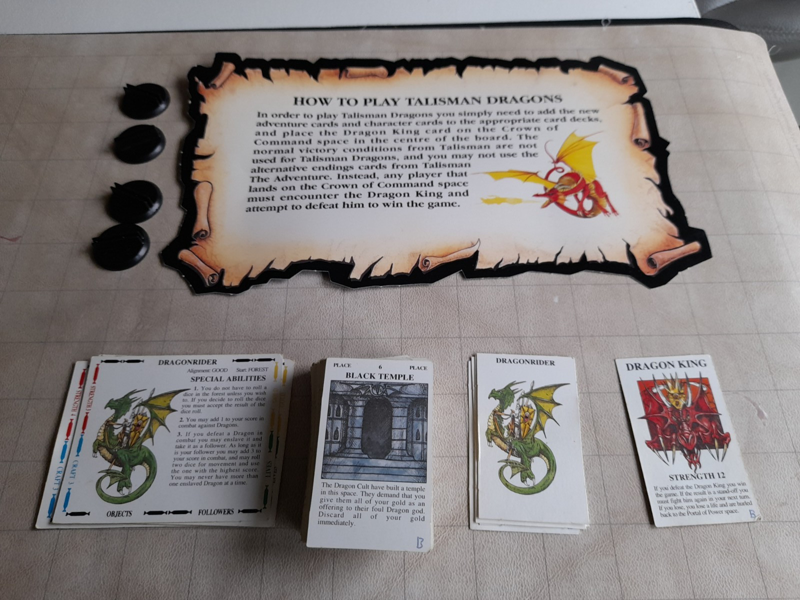 Games Workshop Talisman Dragons Expansion Pack Complete