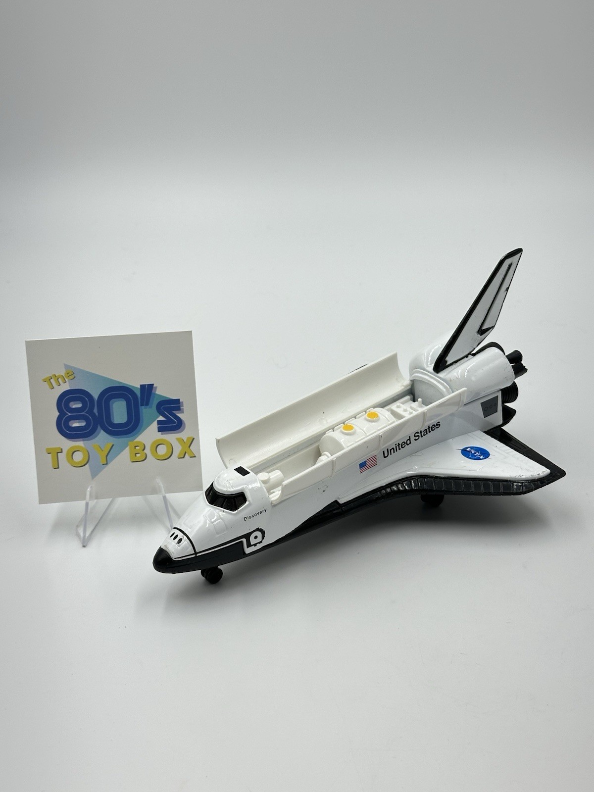 NASA Space Shuttle Discovery Realtoy 7" Plastic Collectible Model