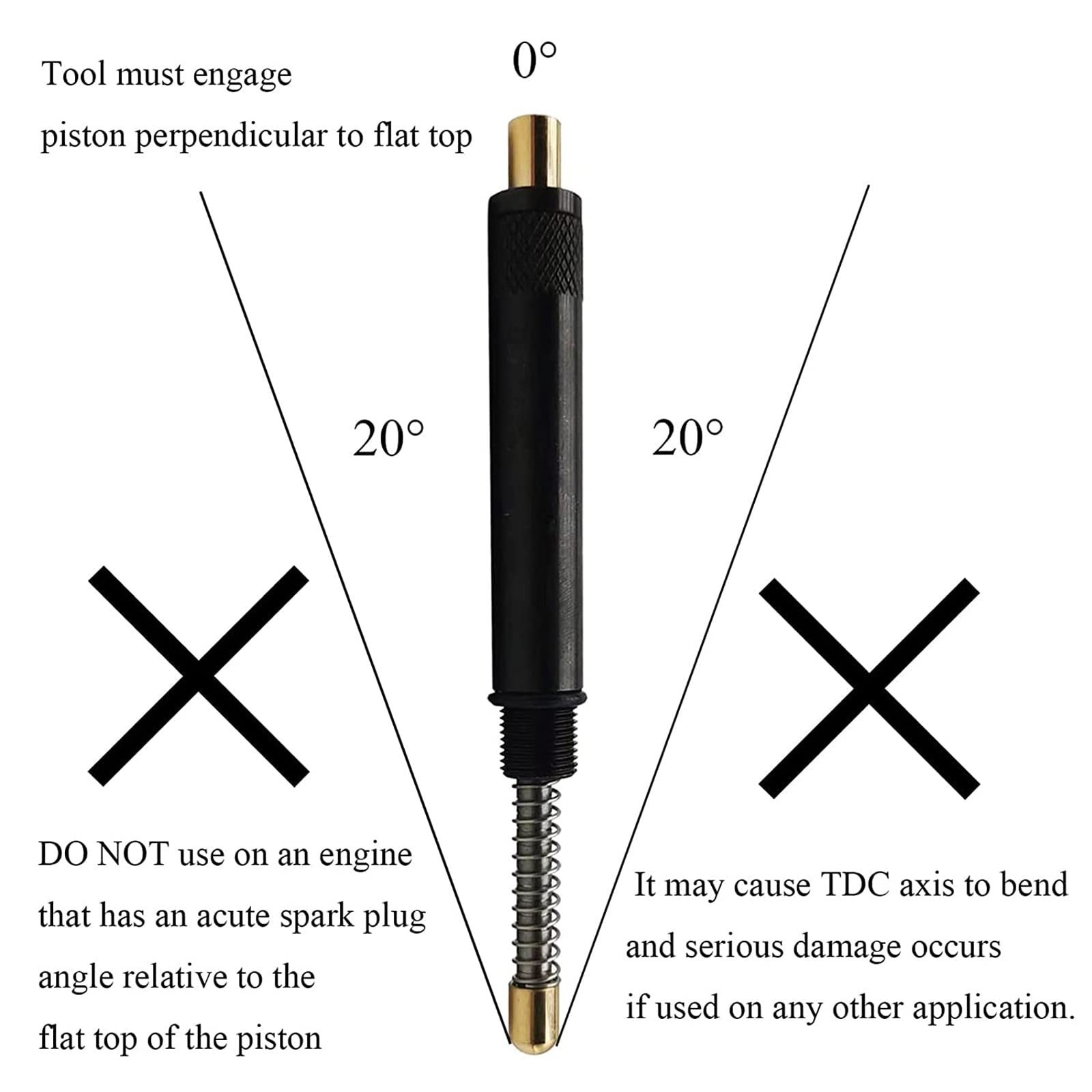 7880 14mm Thread Top Dead Center Indicator Switch Shift Indicator Replacement...