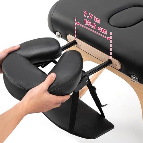 Universal Massage Table Face Cradle & Cushion, Adjustable Massage Chair Spa Bed