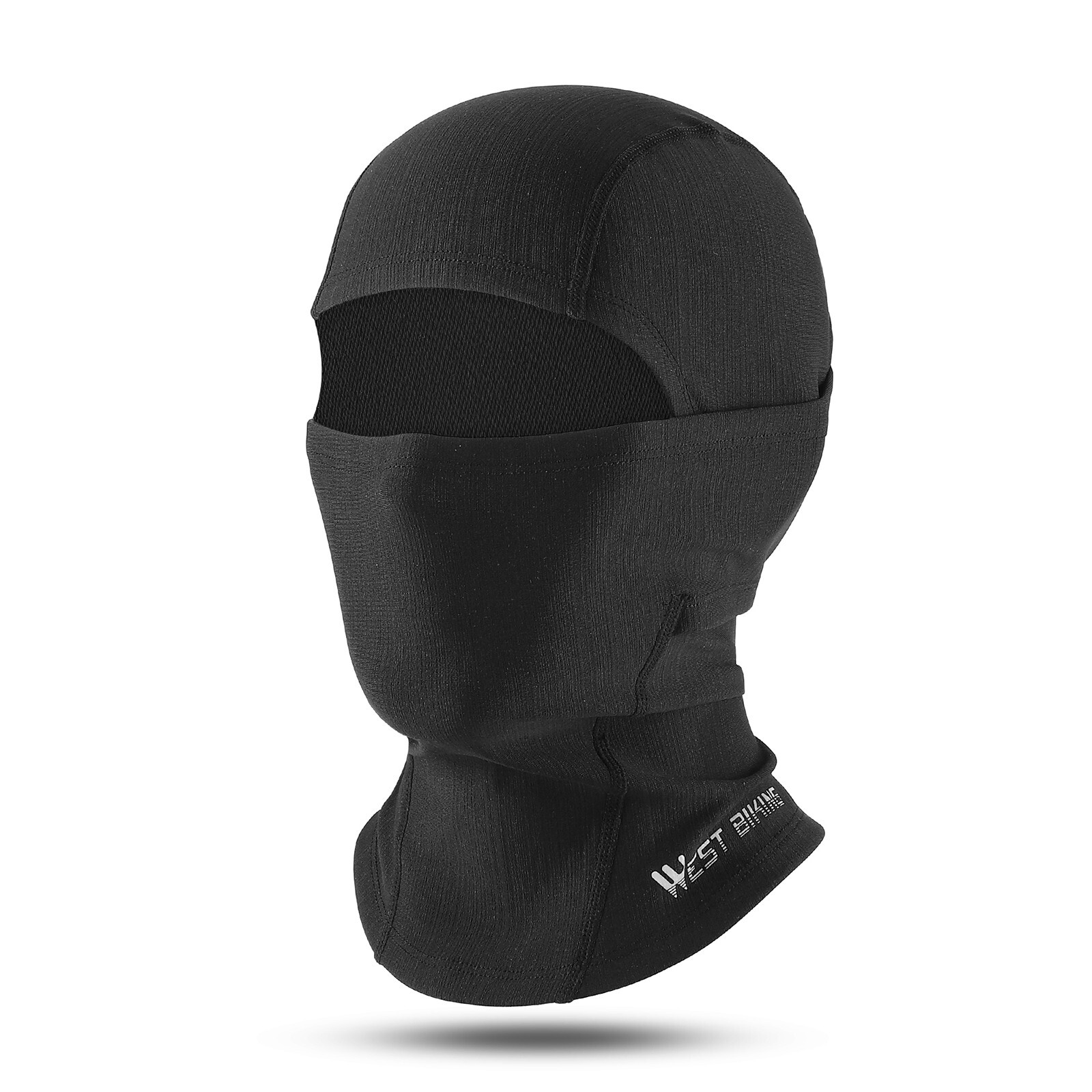 WEST BIKING Cycling Cap Headgear Face Mask Outdoor Sports Hat Balaclava Black