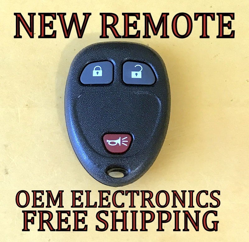 NEW GM BUICK CHEVROLET SATURN KEYLESS REMOTE FOB TRANSMITTER 15777636 KOBGT04A