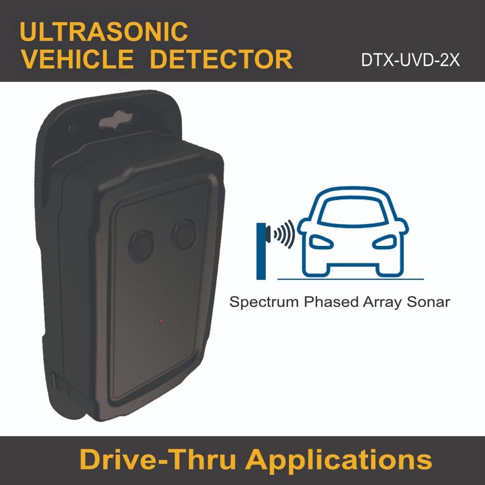 Ultrasonic Vehicle Detector Car Sensor DRIVE THRU Headset System HME 3M VDB Loop