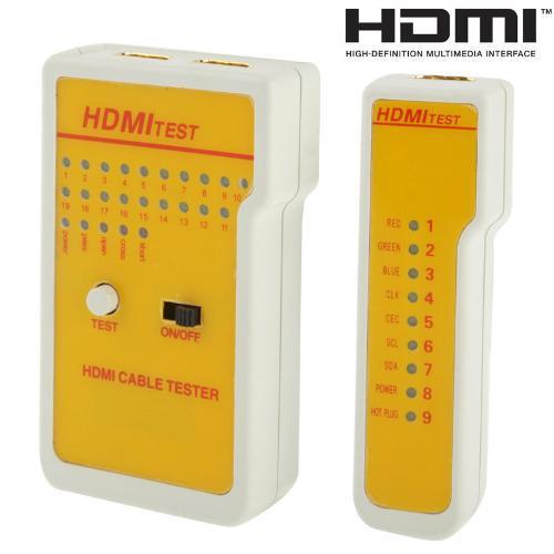 HDMI High Definition Cable Signal Tester Tool with LED Indicators Portable