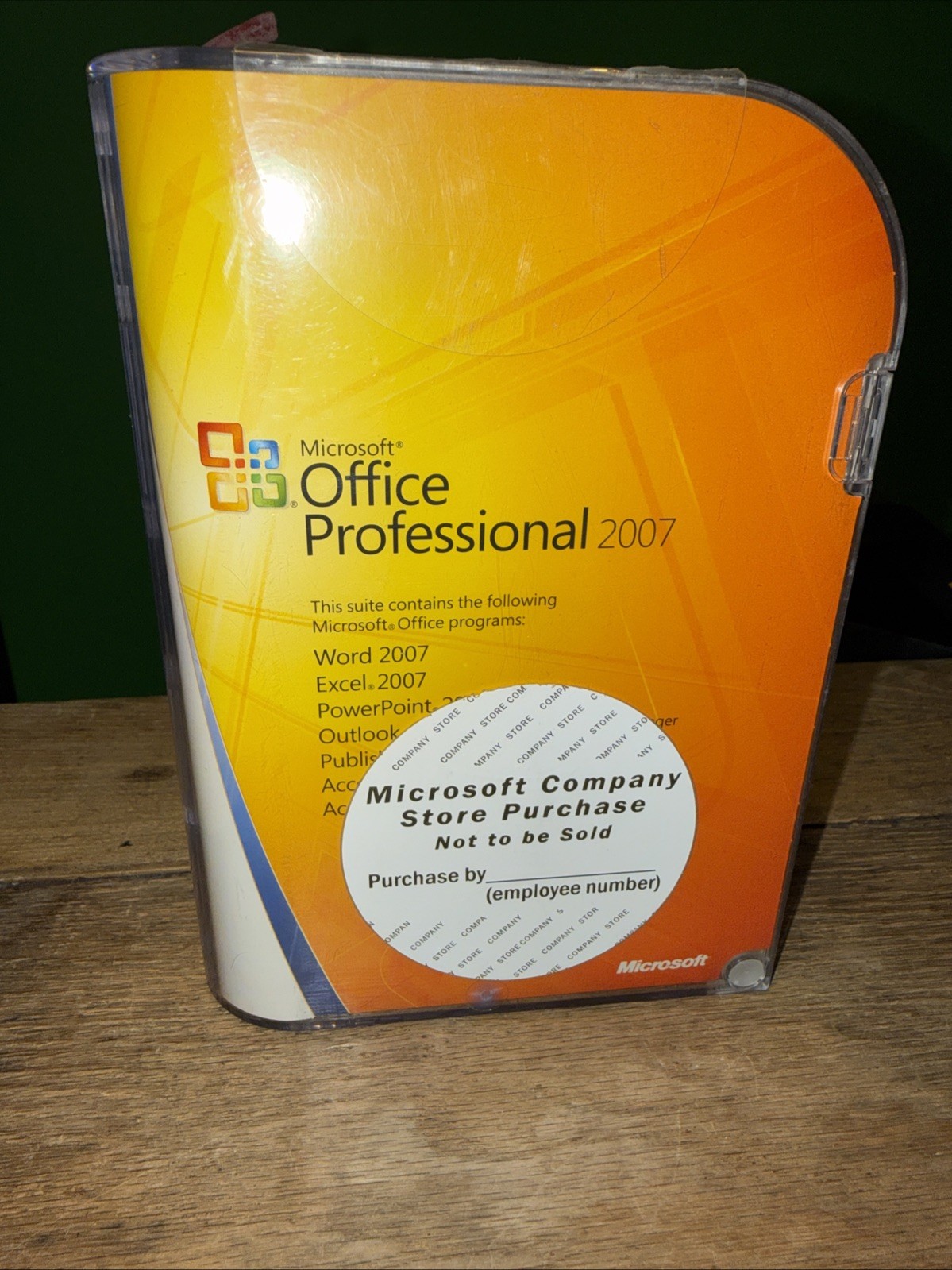 Microsoft Office 2007 Professional Full English Retail Version w/ Product Key