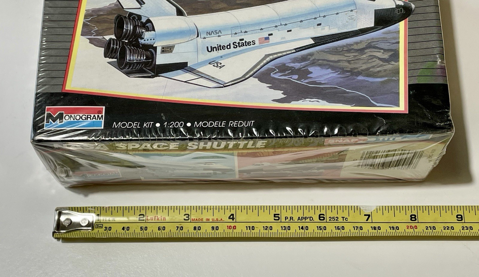 Vintage Monogram NASA Space Shuttle SnapTite Model Kit 1:200 Scale #5905 SEALED