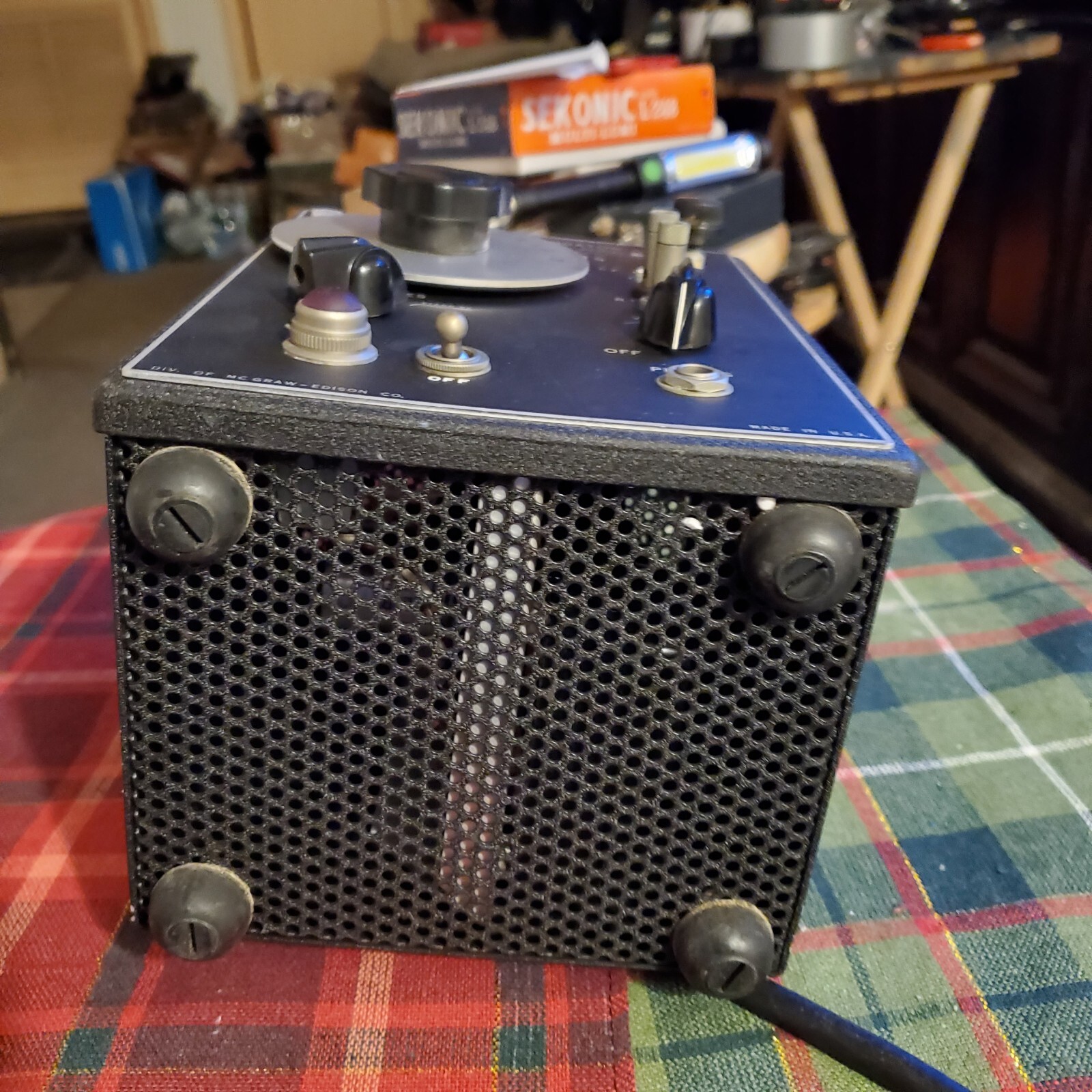 Mcgraw Edison Vintage Model 111 Crystal Calibrater Collectors Item