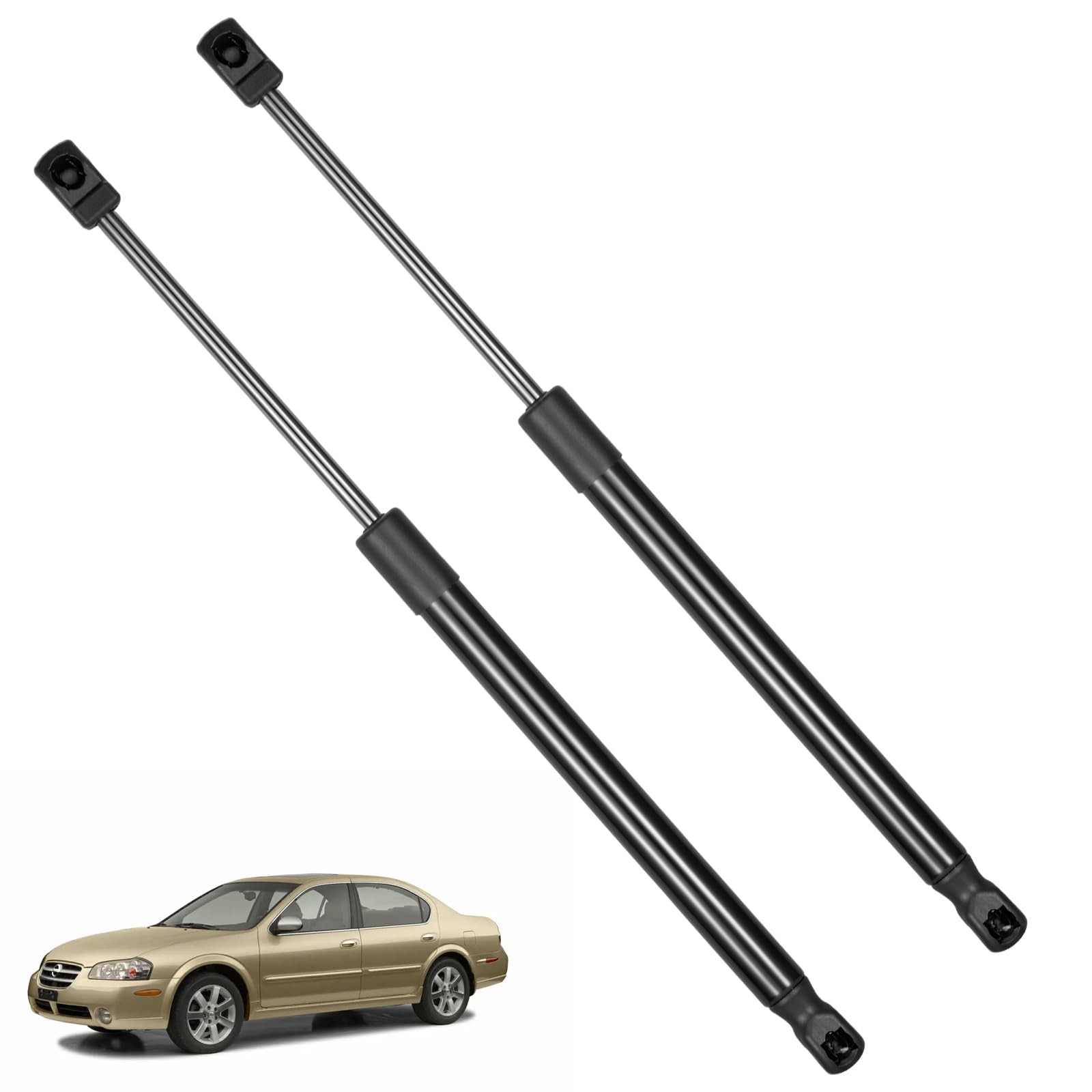 Set of 2 Front Hood Lift Supports Shocks For Nissan Maxima 2000-2003 3.5L 4161