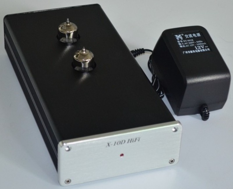 HIFI 6N11 Tube Preamp Base On Musical Fidelity X-10D Line + Power Supply