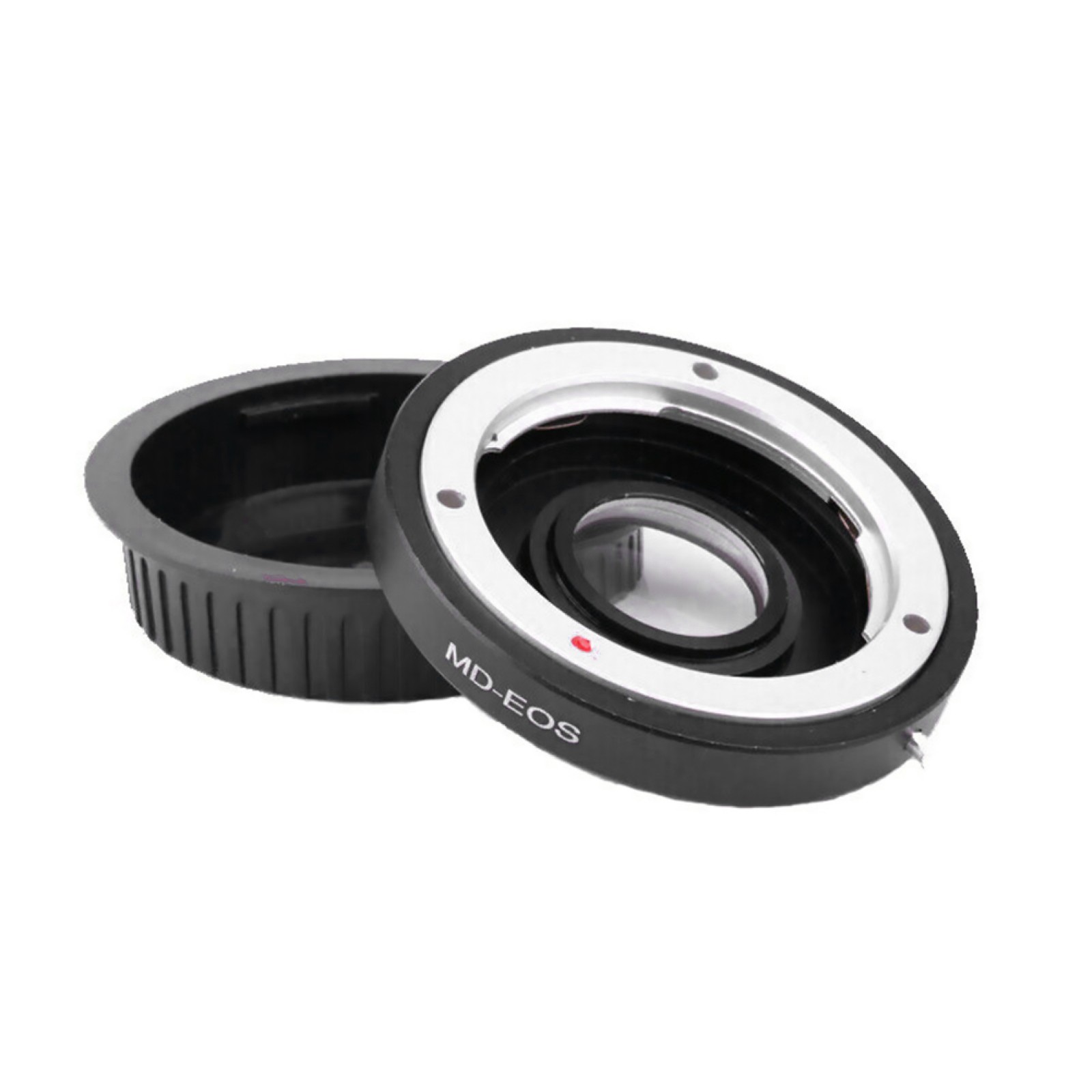 MD-EOS Camera Mount Adapter+Cap For Minolta MD MC Lens to For Canon EOS EF