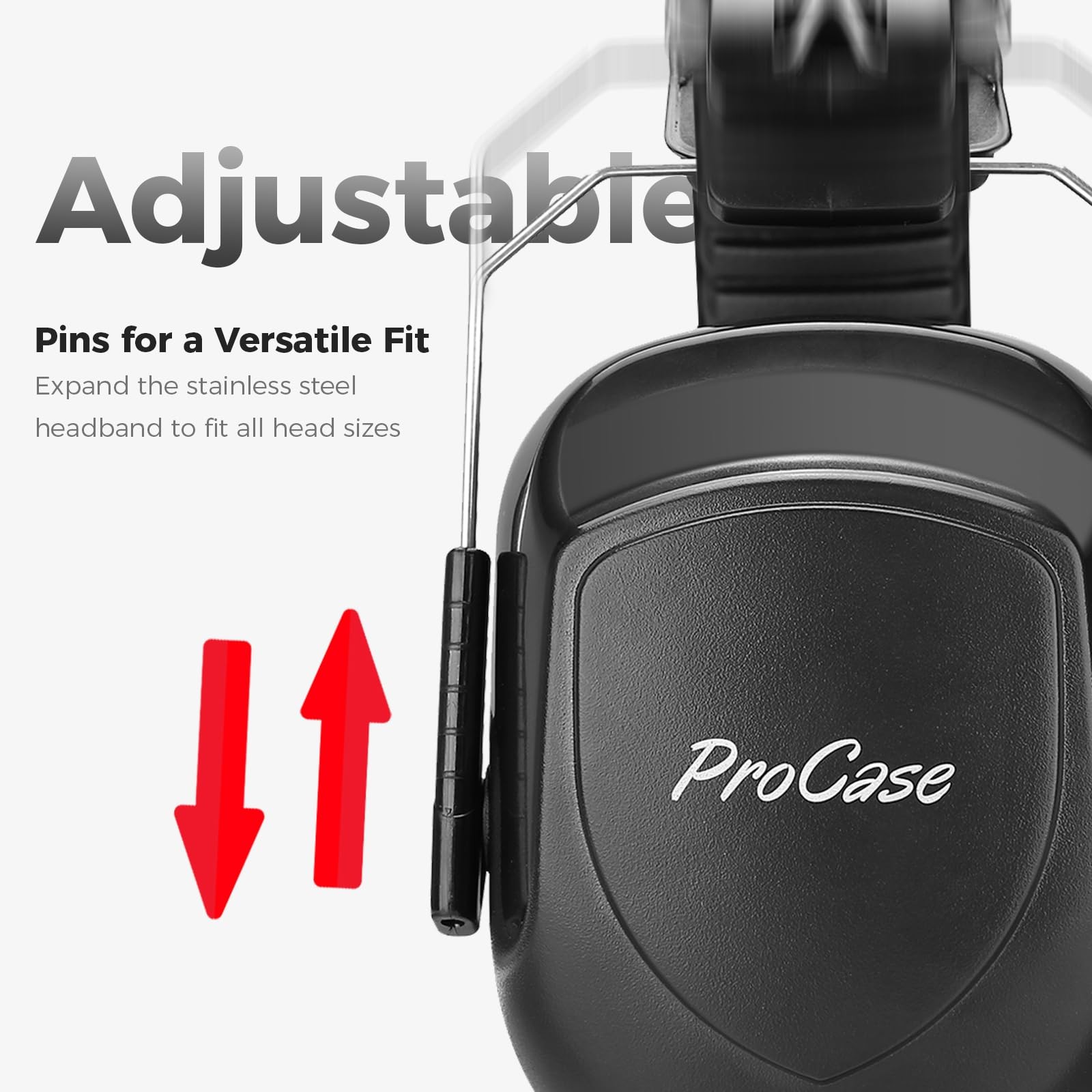 Noise Reduction Ear Muffs Soundproof Hearing Protection For Shooting Adults
