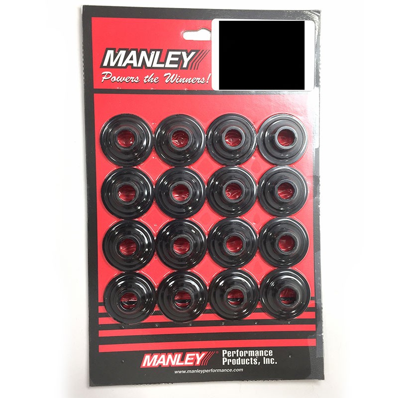 Manley Valve Spring Retainer Set 23652-16; Chromoly 7 deg 1.245 to 1.250 in.