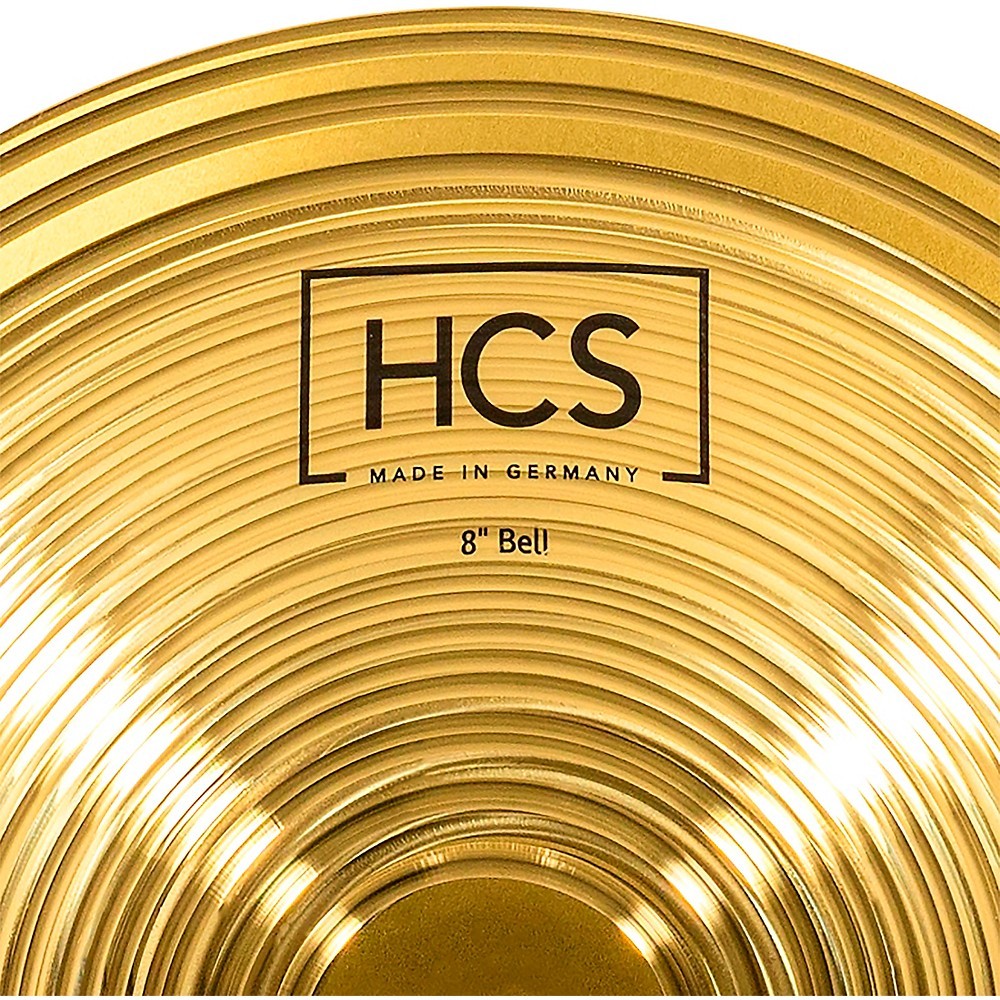 Meinl HCS Bell Cymbals 8 in. Solid Brass Medium