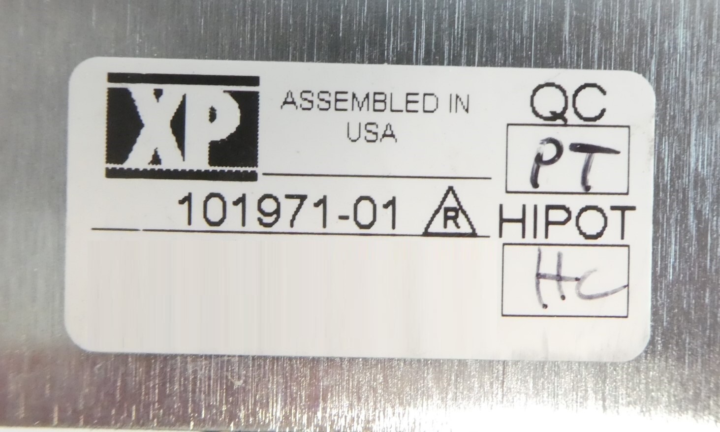 XP Power 101971-01 Power Supply Control Module Assembly Working Surplus