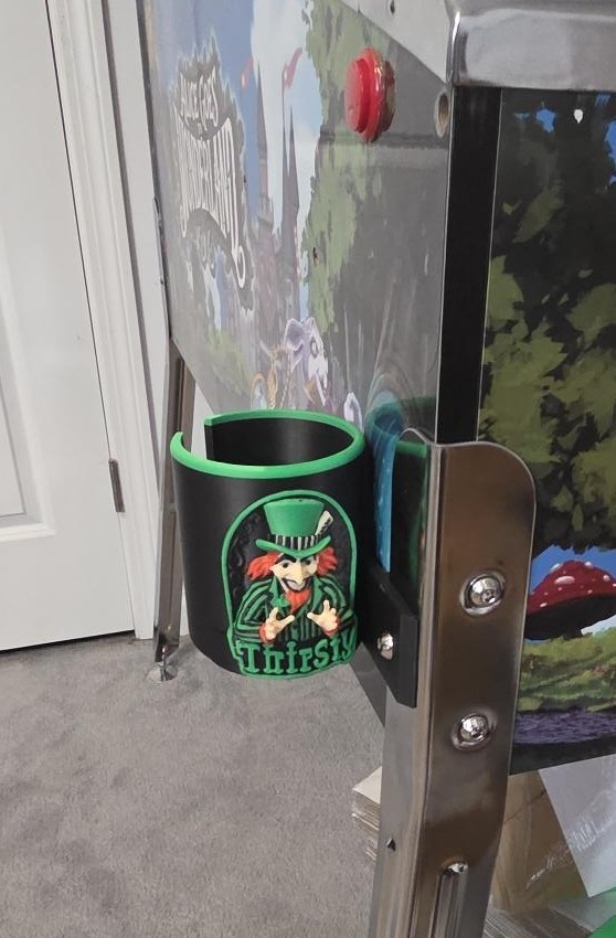 Mad Hatter Cup Holder for your Alice Goes to Wonderland Pinball Table