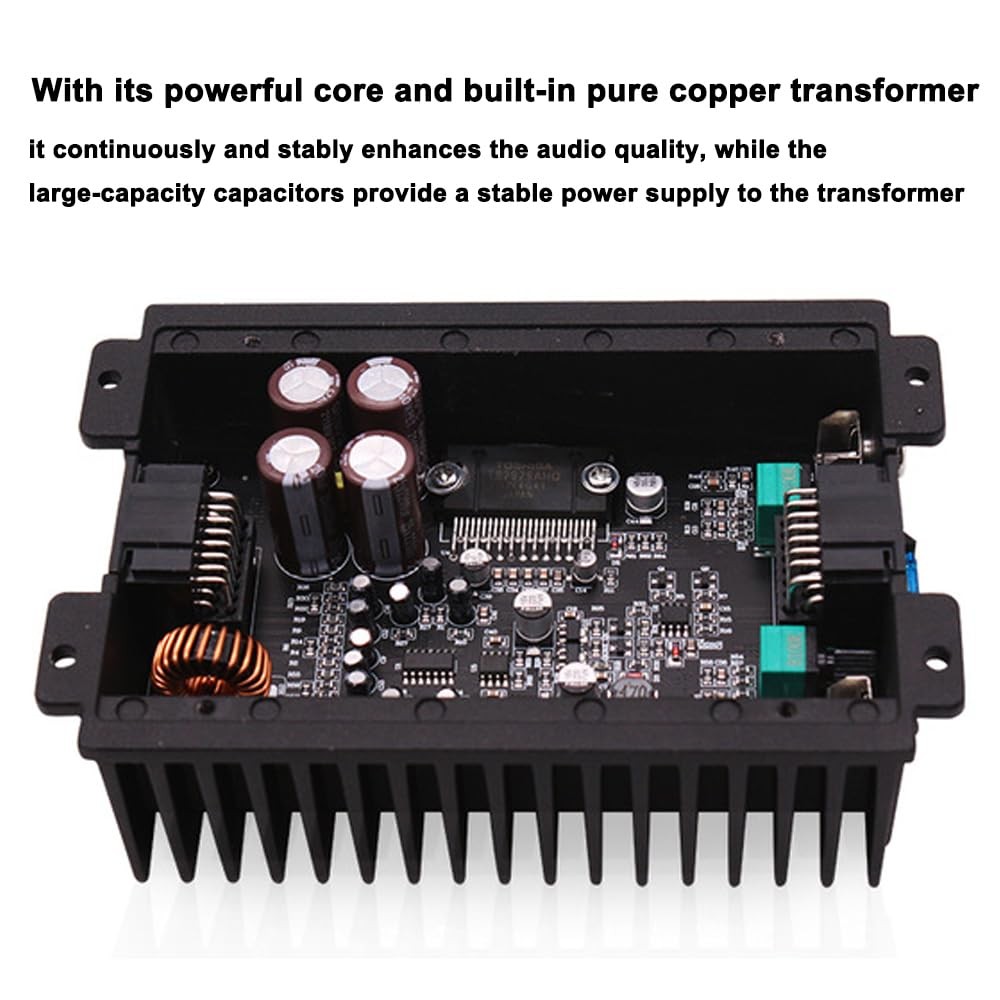 GoolRC 4-Channel Full-Range Amplifier, 80Wx4 Audio Modification Power...