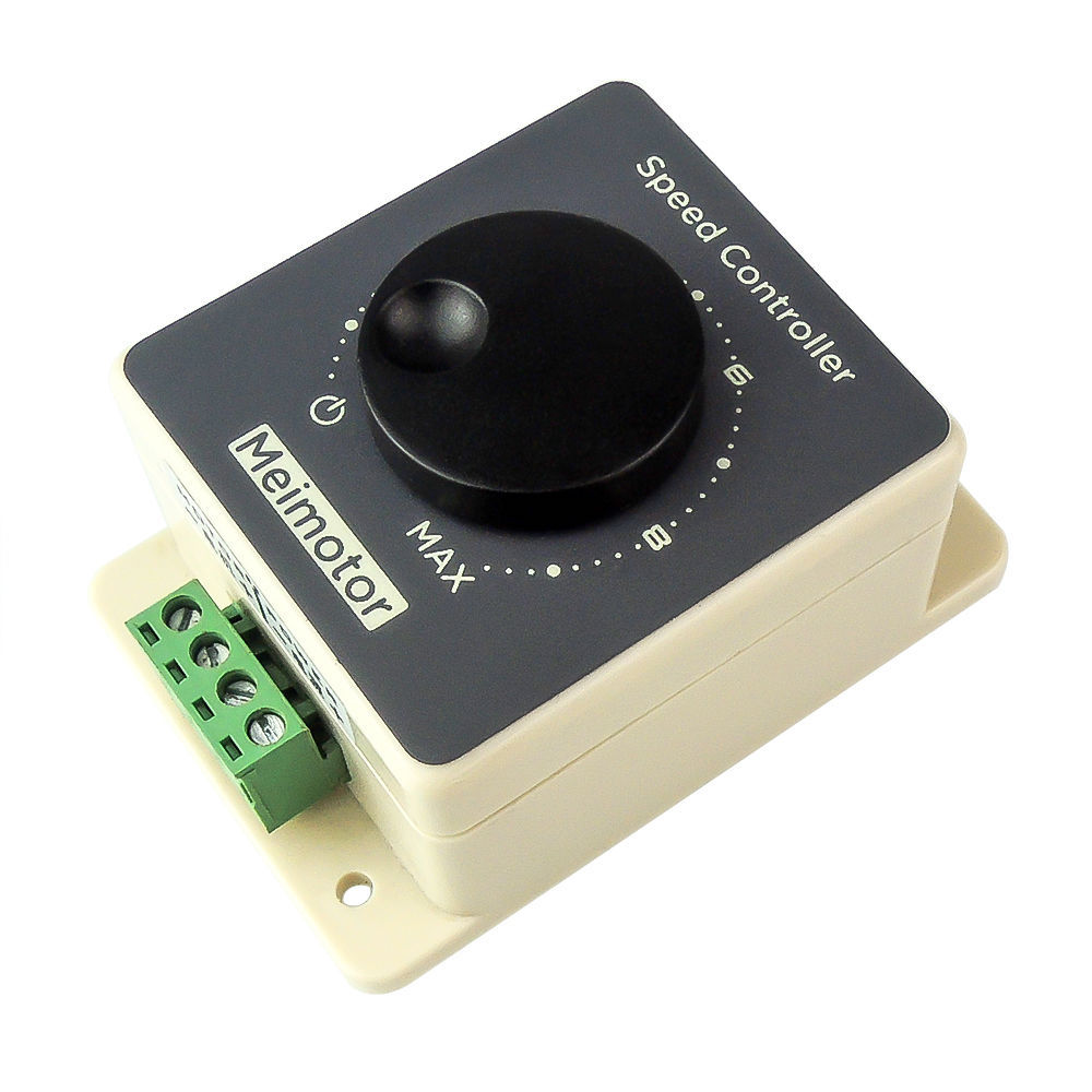 US 10-60V 20A Pulse Width Modulator PWM Waterproof DC Motor Speed Controller New