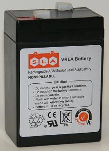 6V 4.5Ah Replacement SLA Battery For Coleman 5348 Lantern