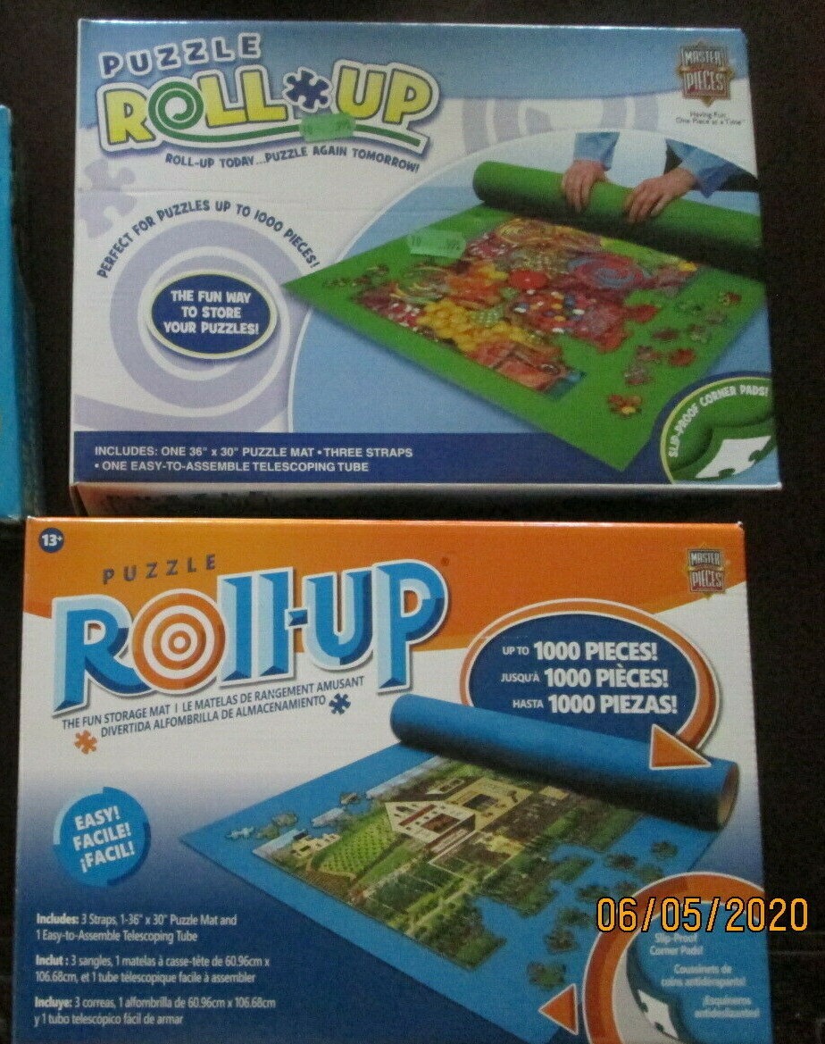CHOICE Jigsaw Puzzle Roll-Up Puzzle Storage & Building Mat U*PICK*ONE NEW