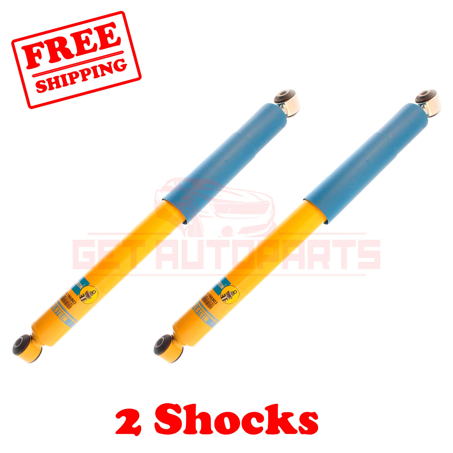 Kit 2 Bilstein B6 4600 Rear shocks 06-`10 for Jeep Grand Cherokee